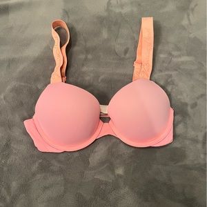 VICTORIA’S SECRET Push-Up Bra 32C- neon pink/coral